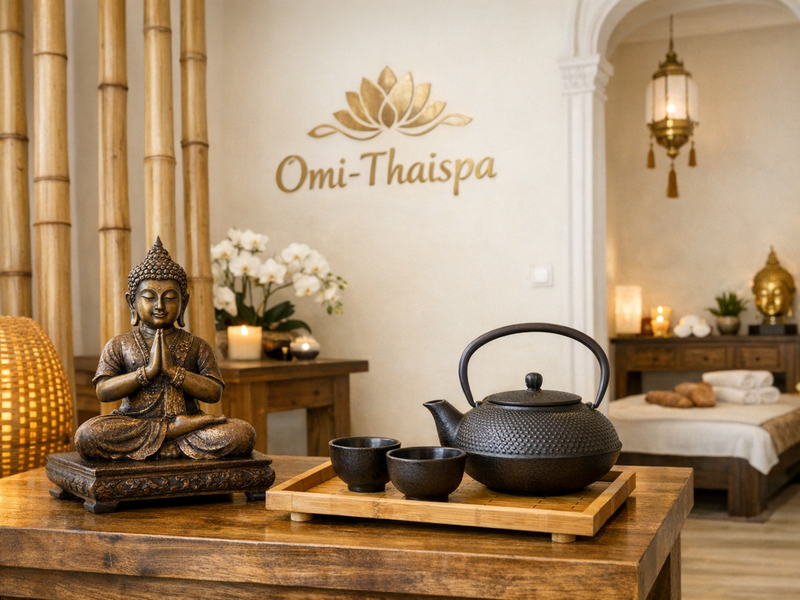 Innenraum des Omi-Thaispa Salons